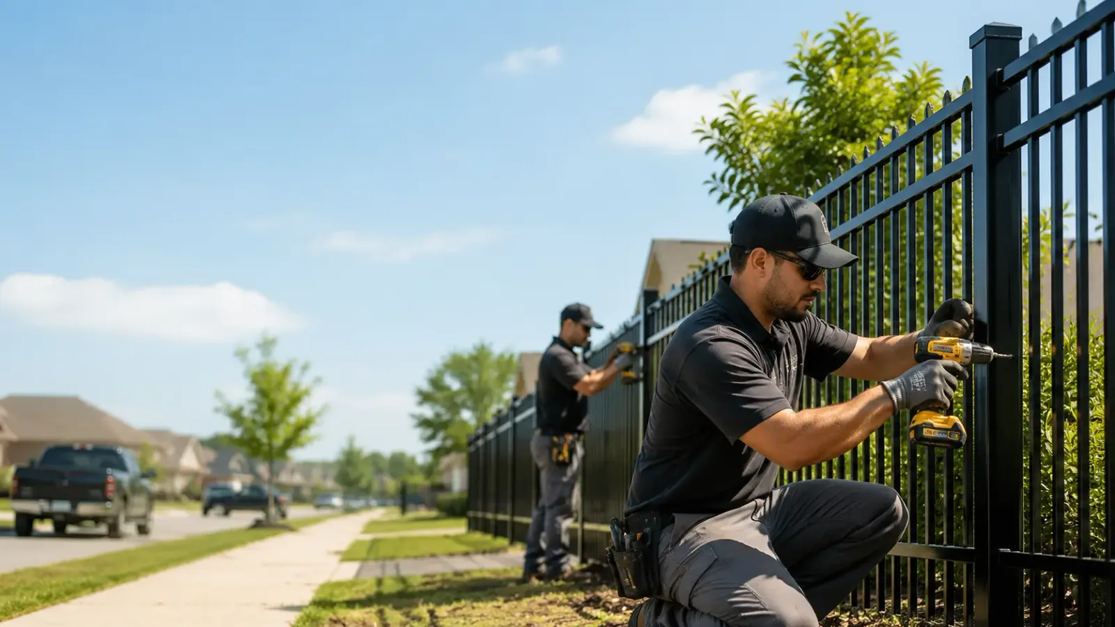 Metal Fence Installation in Burns Flat, OK